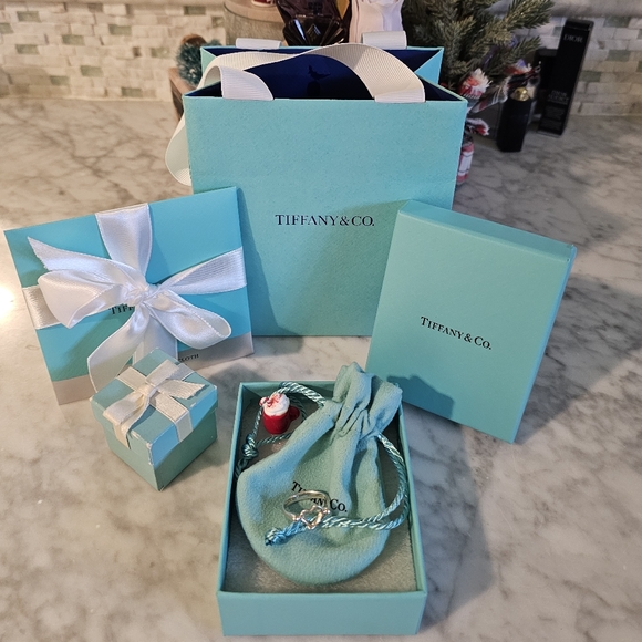 Tiffany & Co. Elsa Peretti Spain Open Heart Ring Sz-5 Sterling Silver 925 - Picture 2 of 16